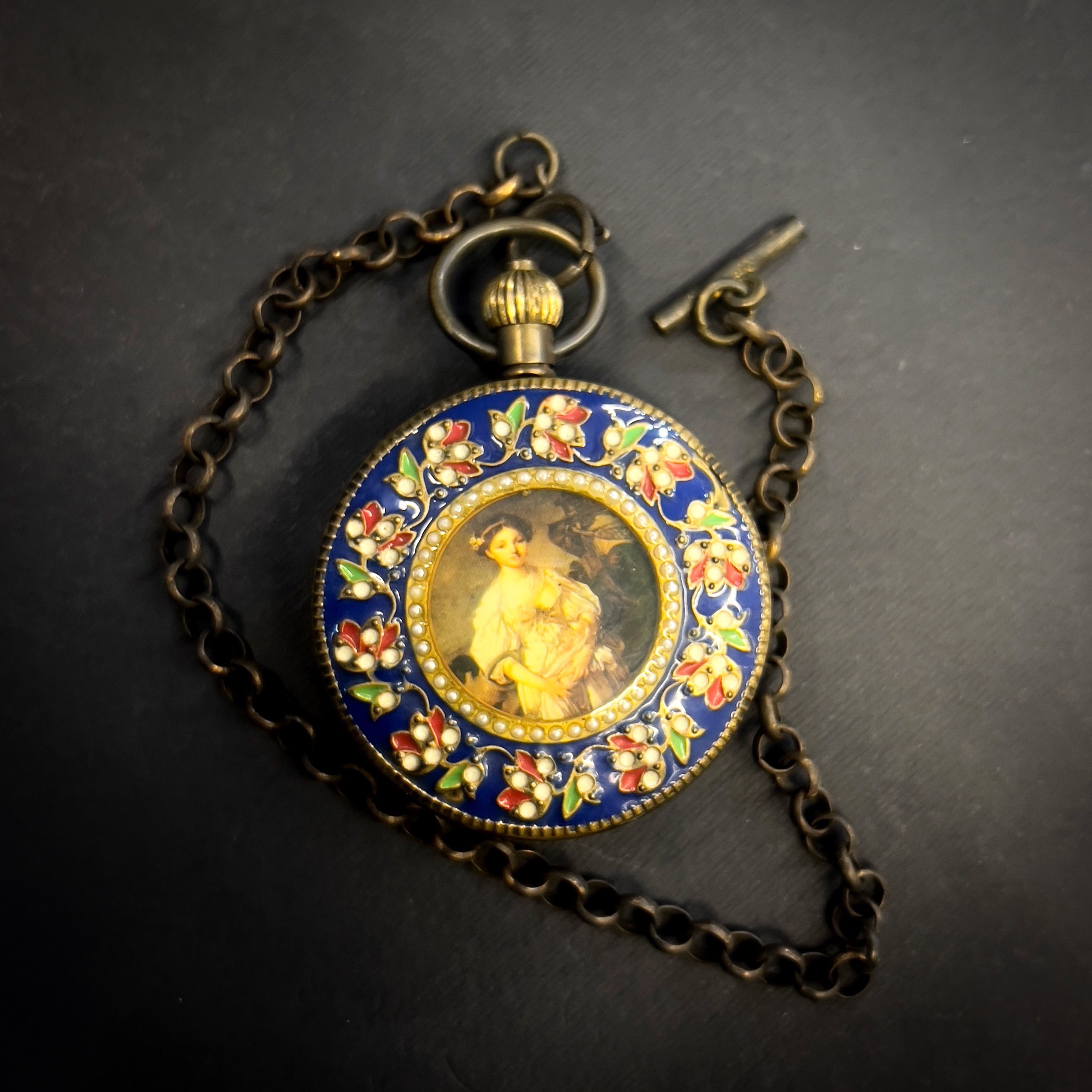 ساعت جیبی کلکسیونی کوک طرح امگا OMEGA