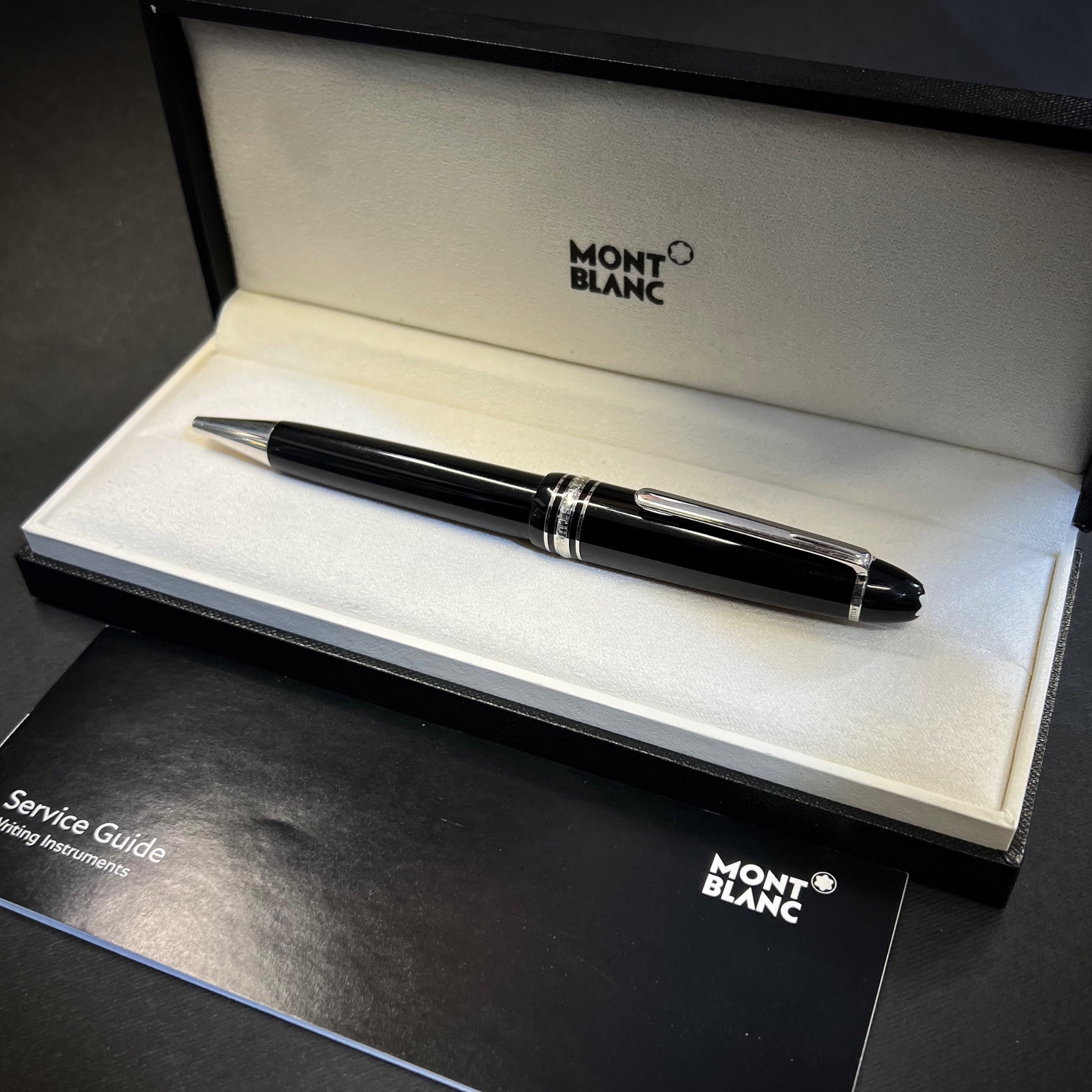 MONTBLANC درشتترین سایز خودکار مونبلان پلاتین