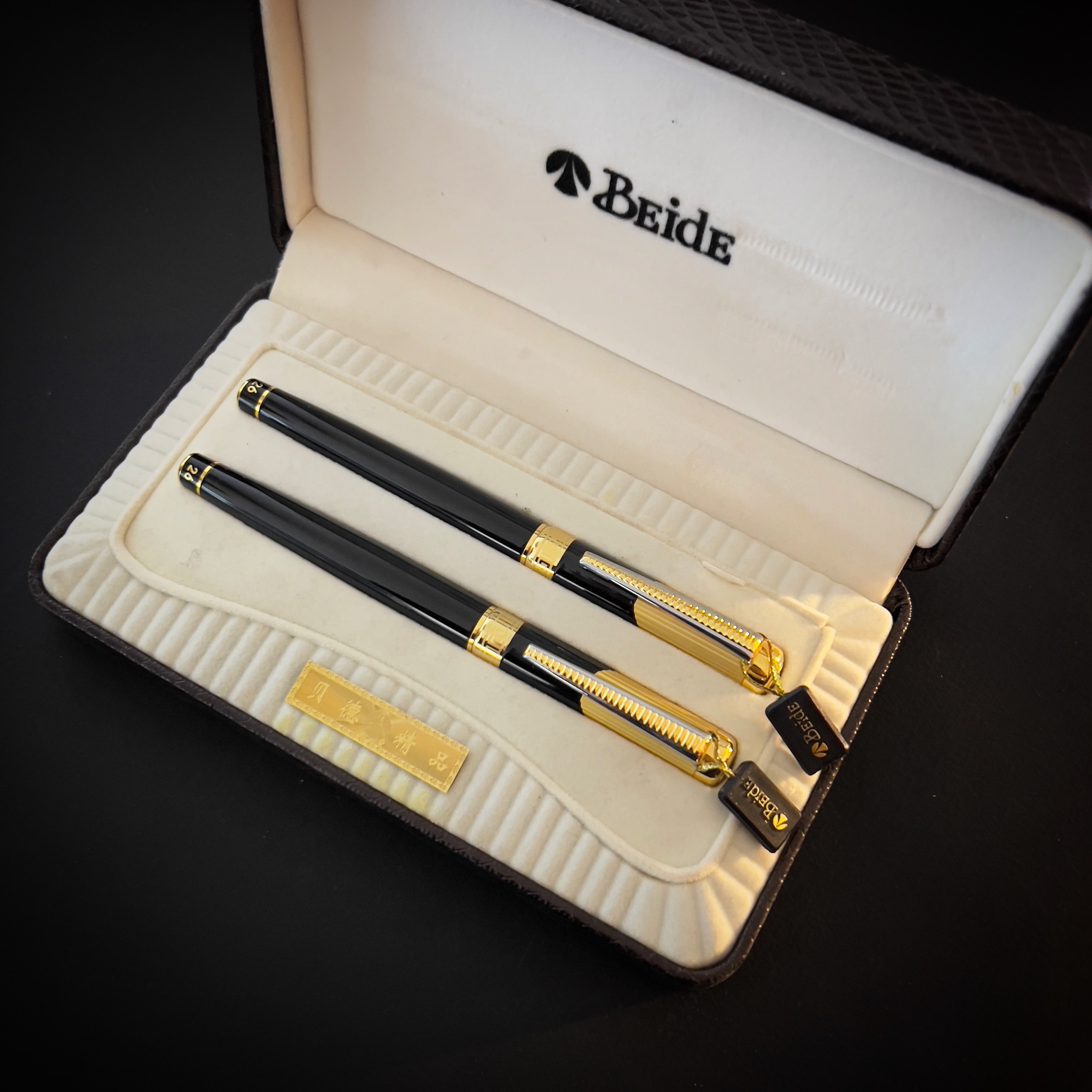 جفت خودنویس روان نویس لوکس و زیبا-BEIDE