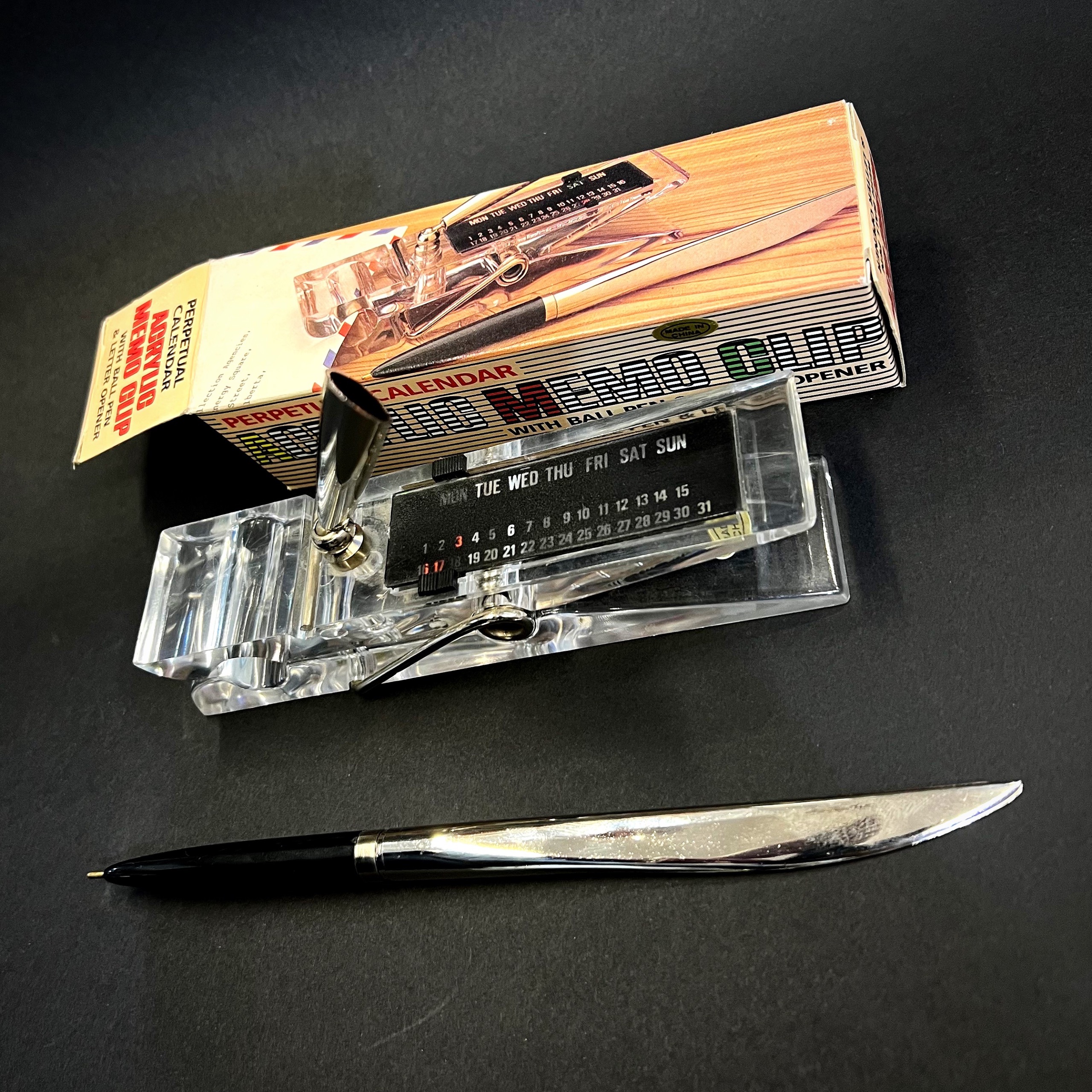 ست تحریر چندکاره شیشه ای