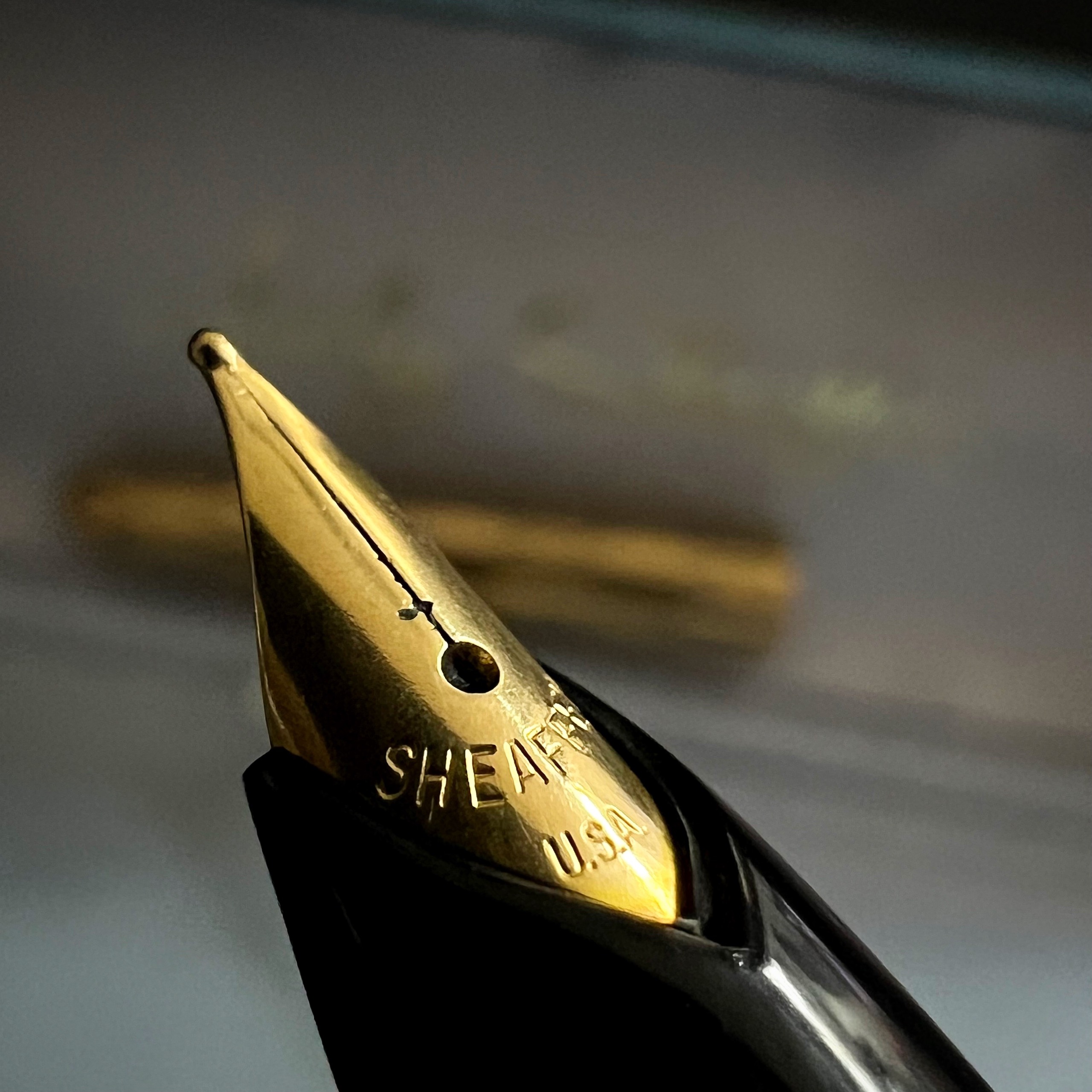 خودنویس شیفر کاملا روکش طلا نایاب لوکس sheaffer