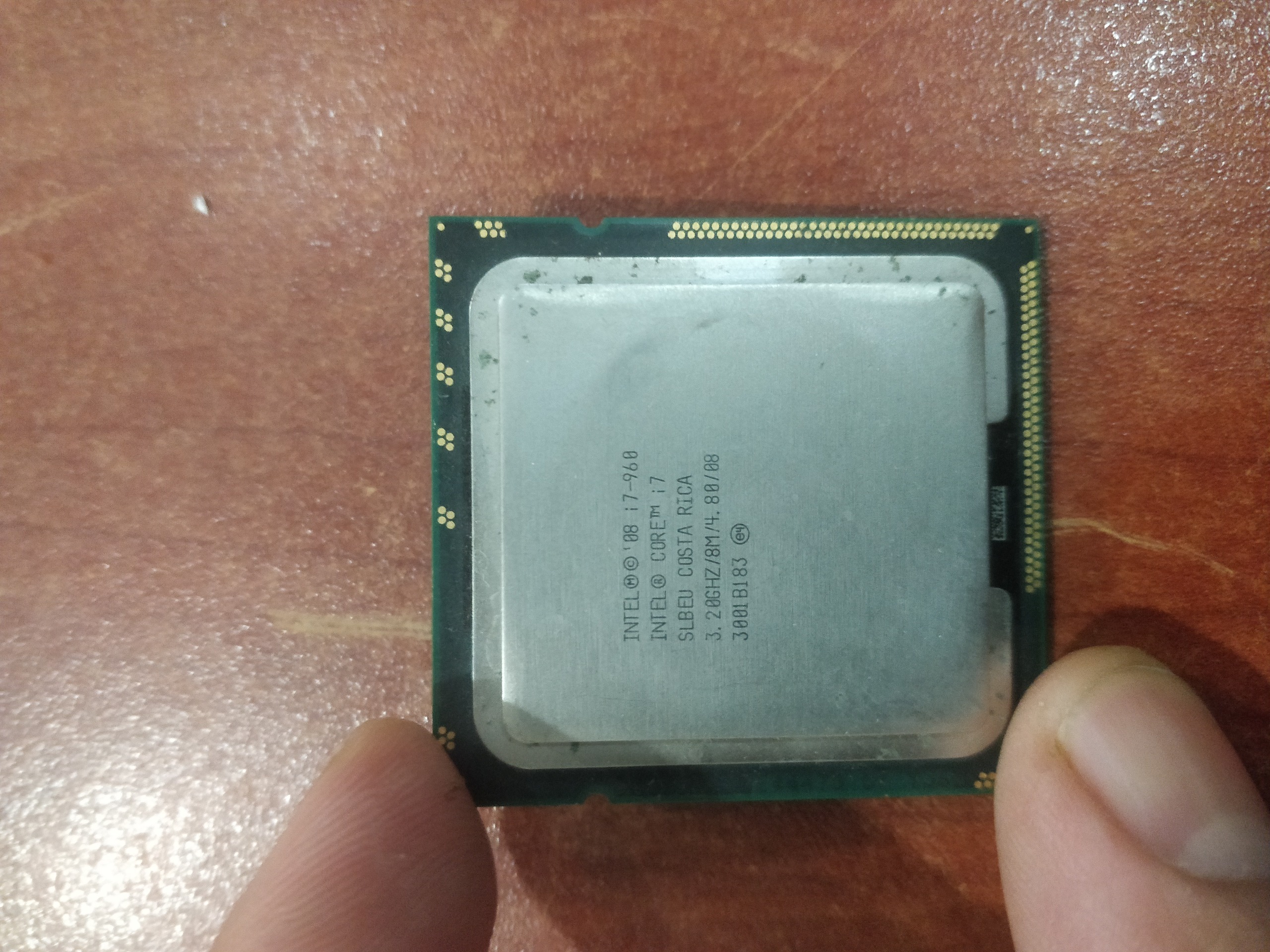 cpu سی پی یو i7 سوکت 1366 نسل 1 مدل 960