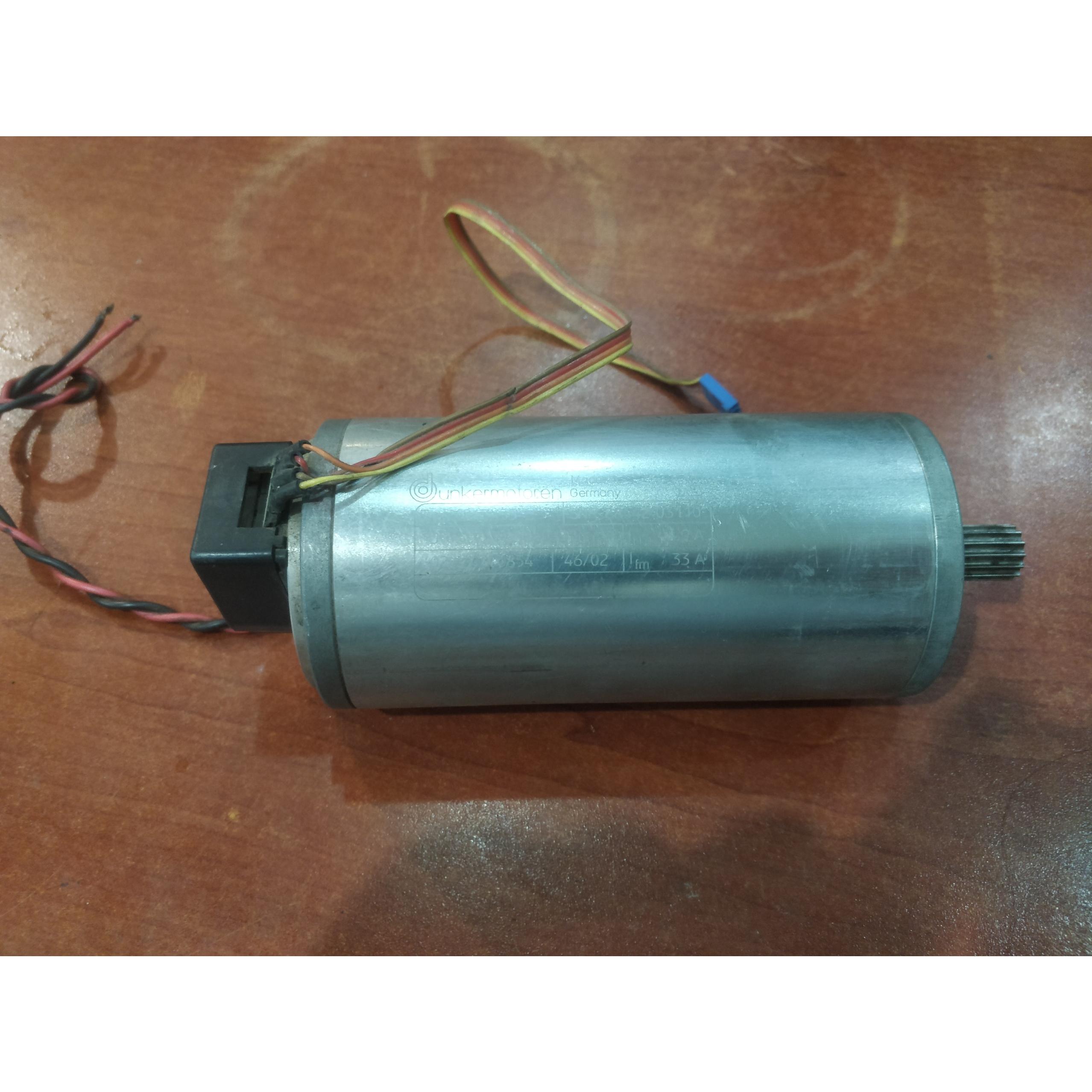 الکترو موتور گیربکس DC استپ موتور dunker