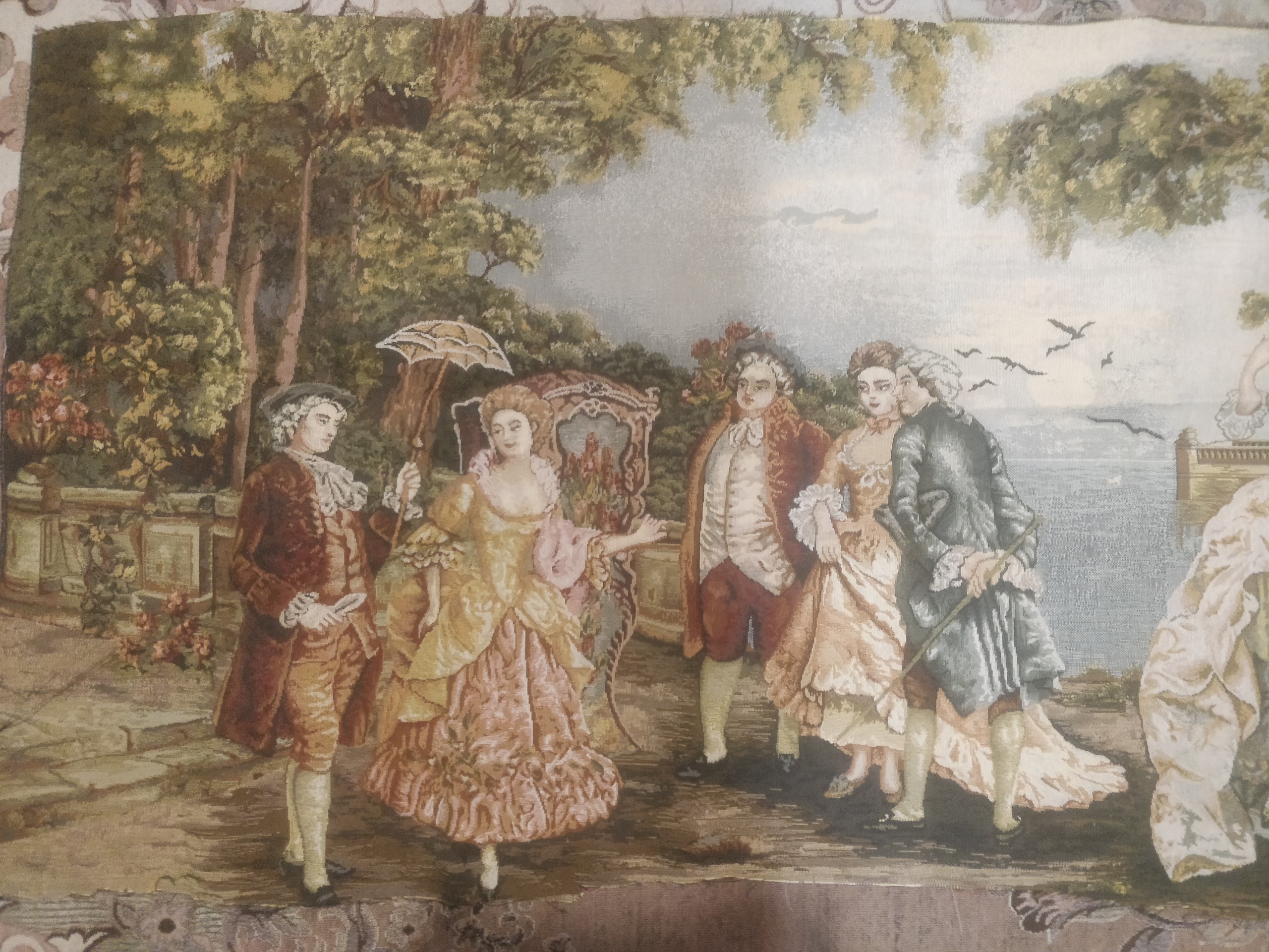 پارچه ترمه طرح جشن