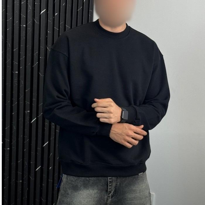 دورس مردانه مشکی ساده سه نخ پنبه داخل کرک