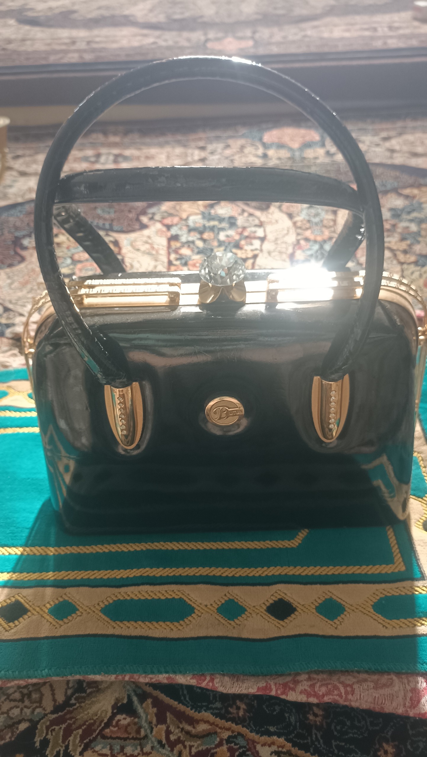 کیف زنانه زیبا ورنی براق