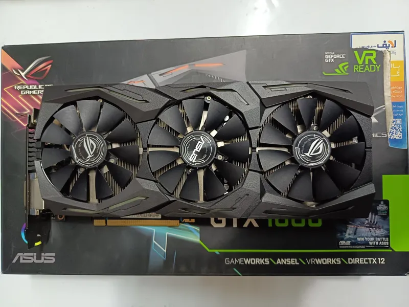 Asus rog strix 2025 gtx 1080 8gb