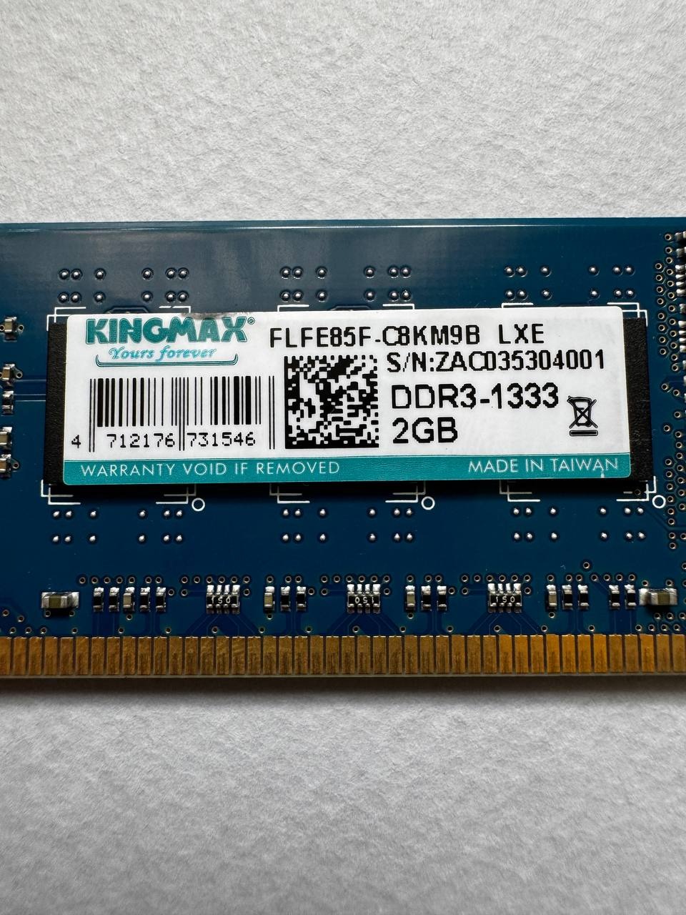 رم 2 گیگ DDR3 1333