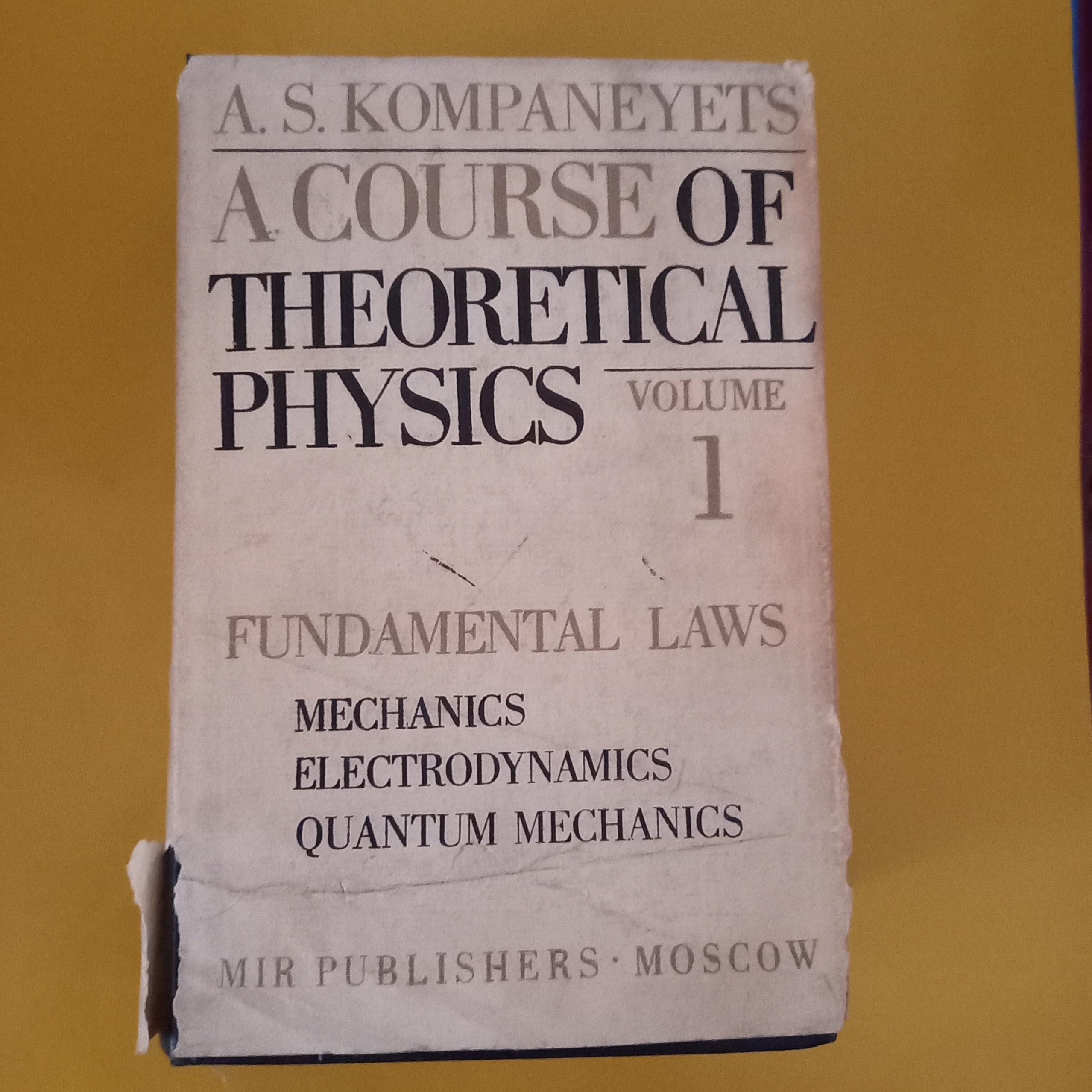 A Course of Theoretical Physics دو جلد