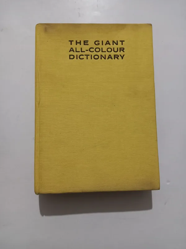 The Giant All-Colure Dictionary