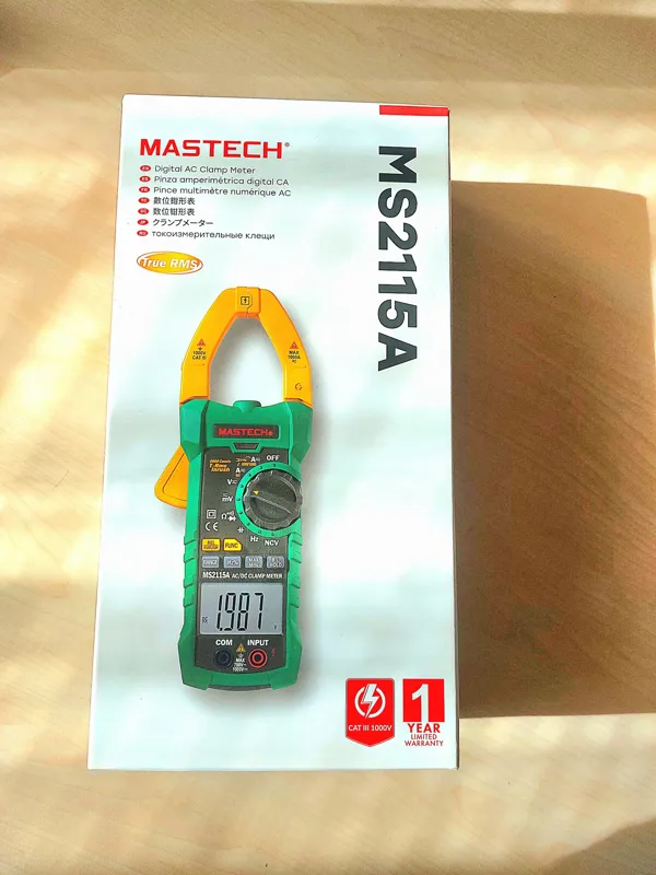 مولتی متر کلمپی MASTECH 2115A