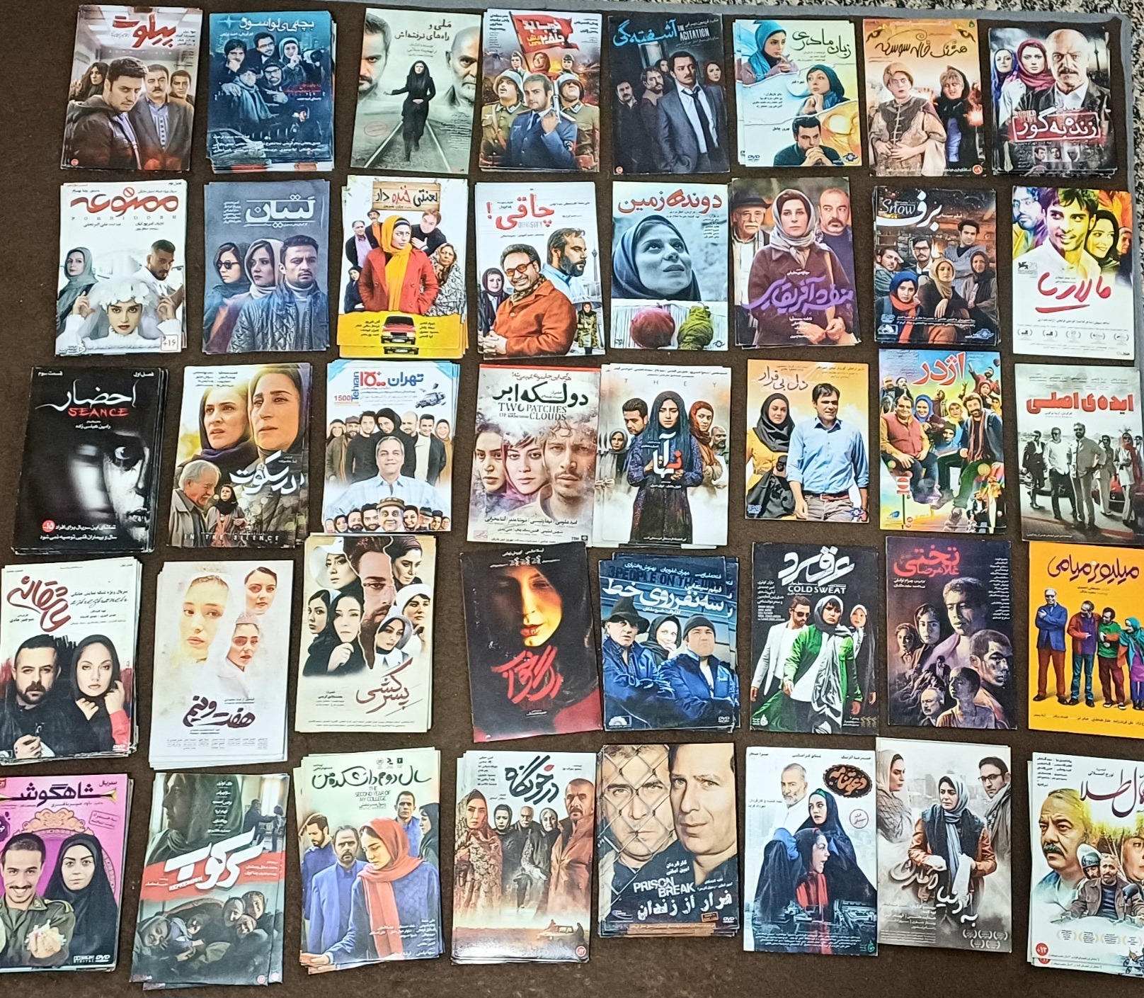 173 عدد دیسک فیلم و سریال نو و پلمپ ایرانی