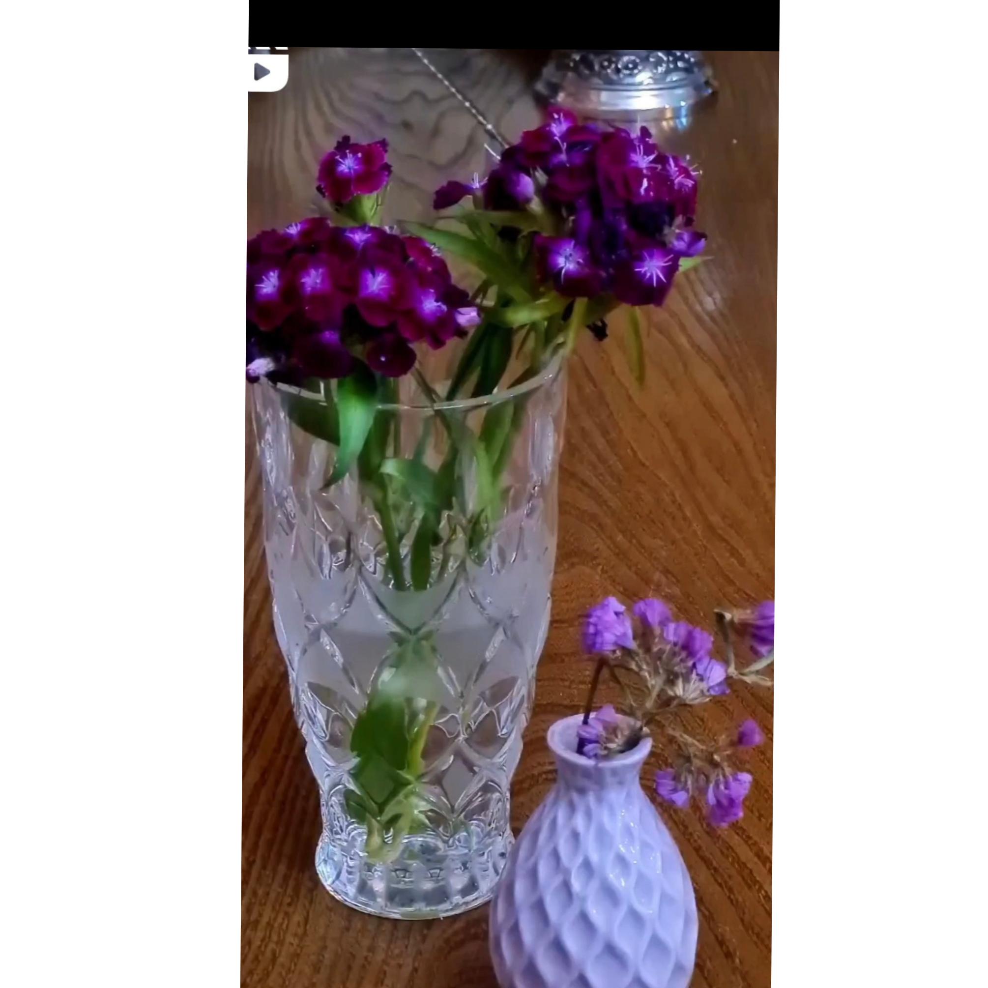 گلدان کوچک کریستال