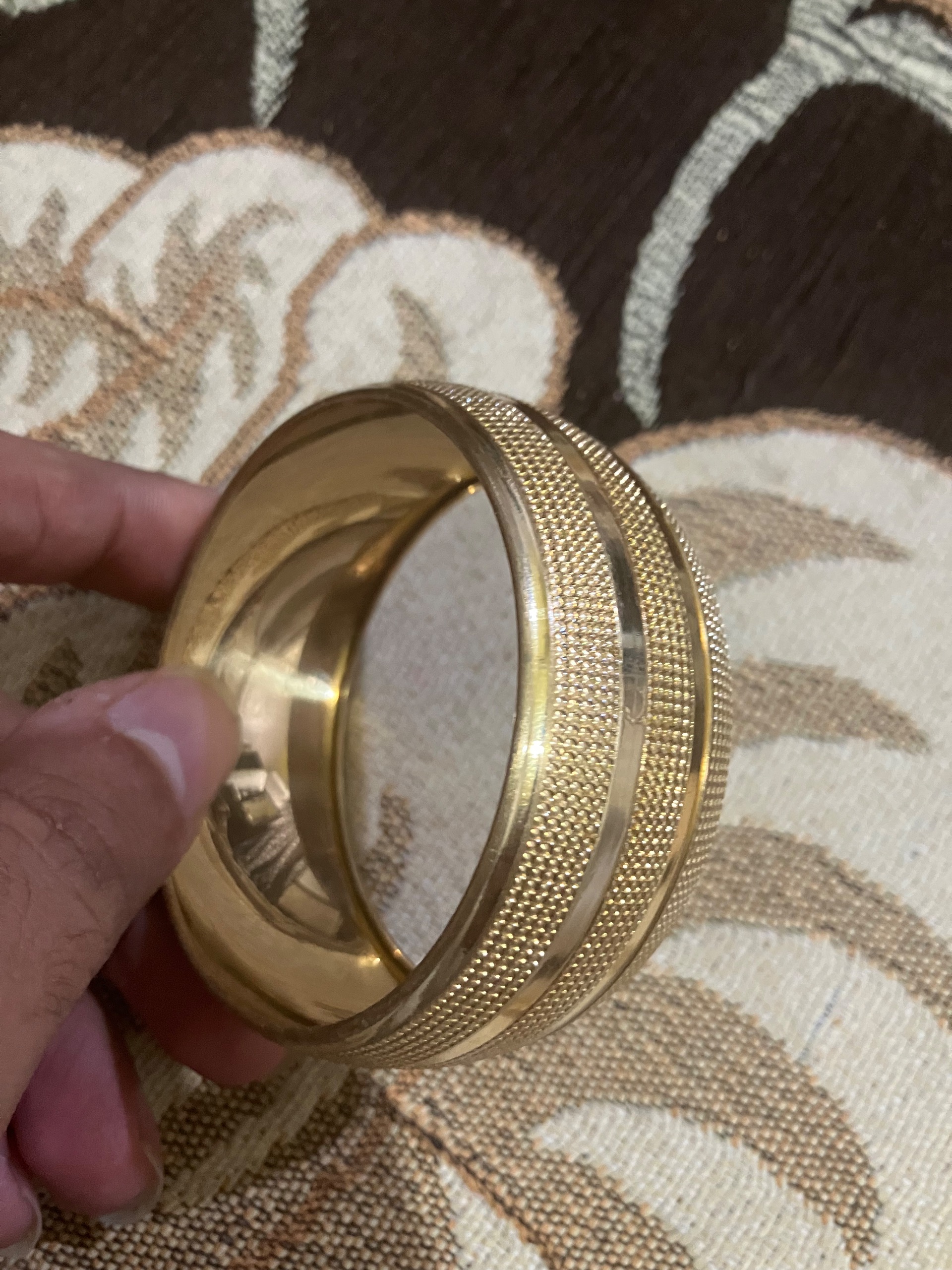 النگو (تکپوش) رنگ طلایی ثابت