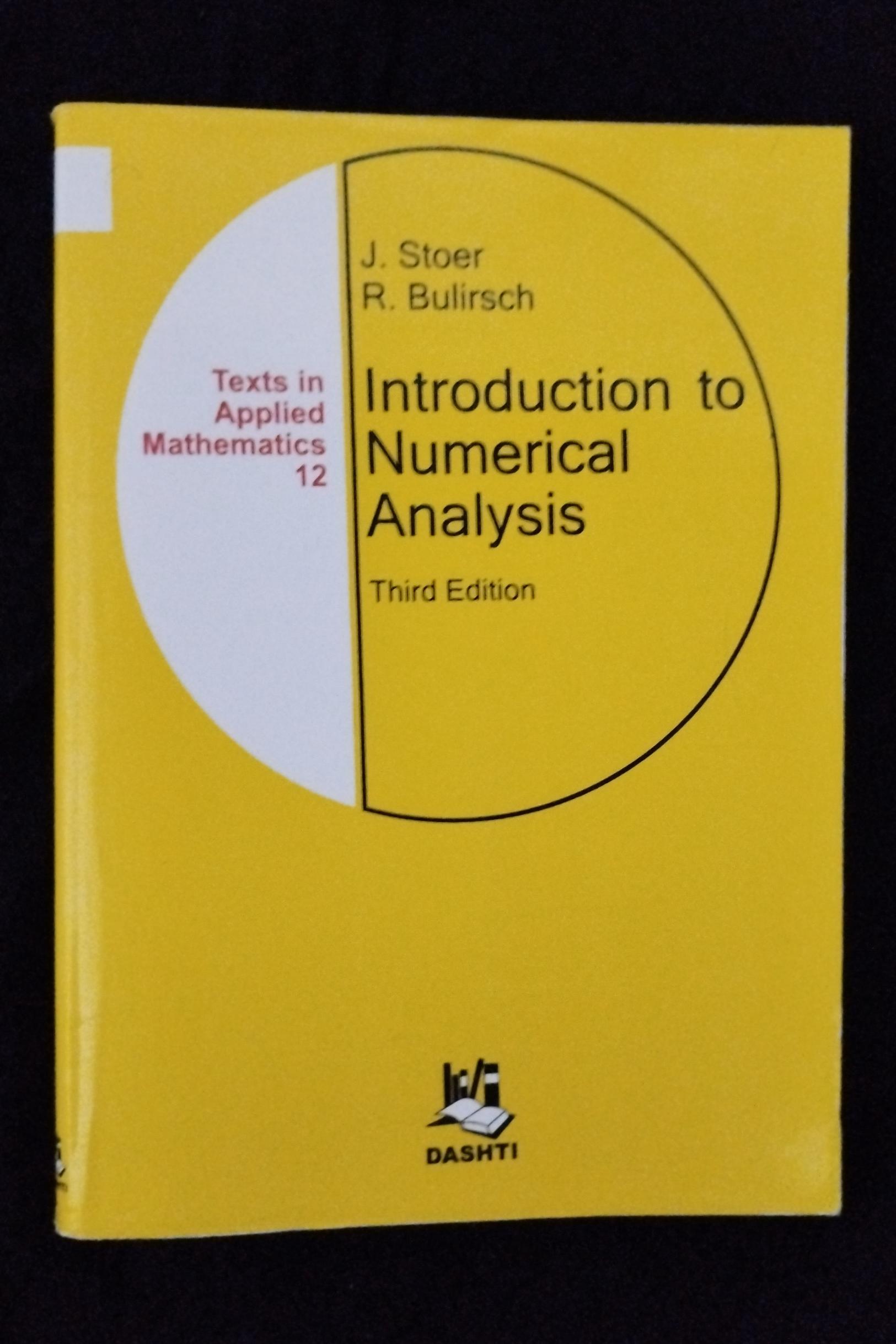 Introduction to Numerical Analysis