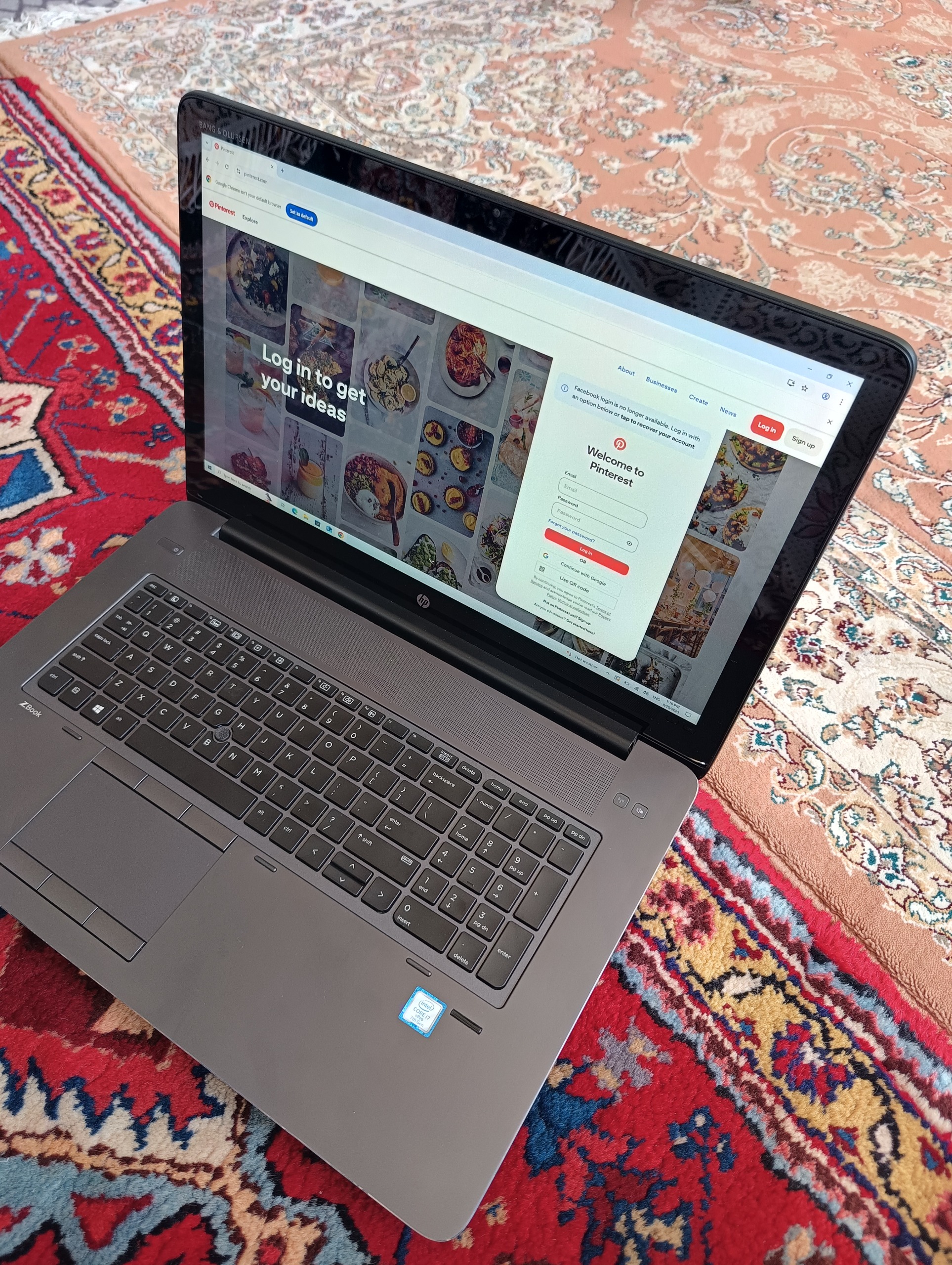 لپ تاپ اچ پی Hp zbook 17 G4 touch لمسی
