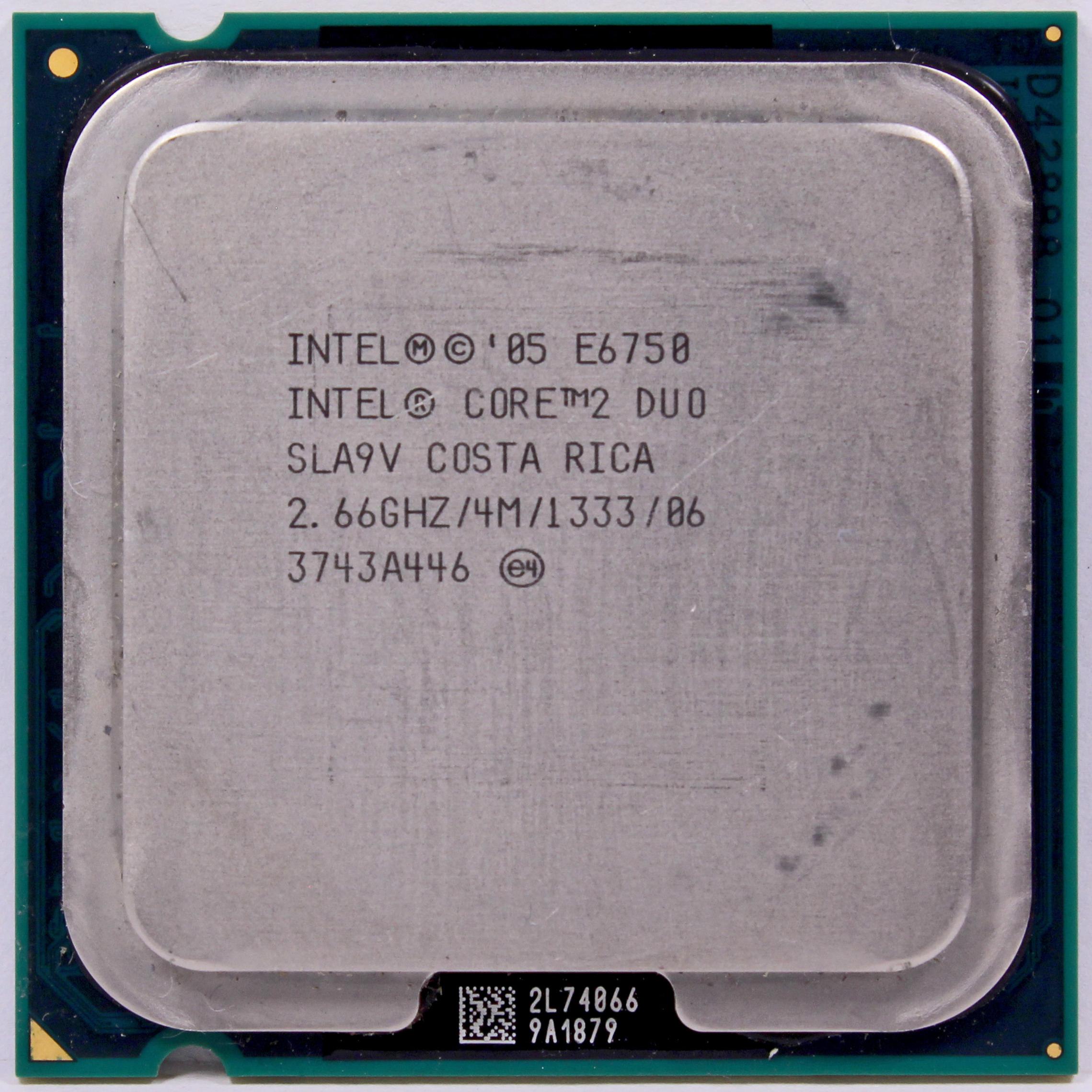 پردازنده اینتل مدل E6750