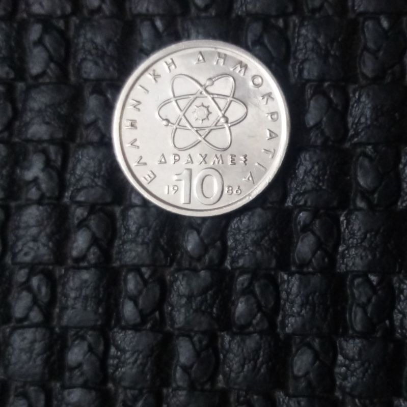 سکه 10 دراخما یونان 1986