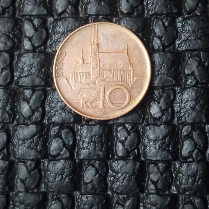 سکه 10کرونا جمهوری چک_2009