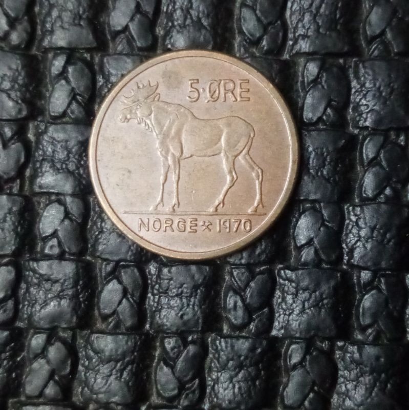 سکه 5 اوره نروژ 1970