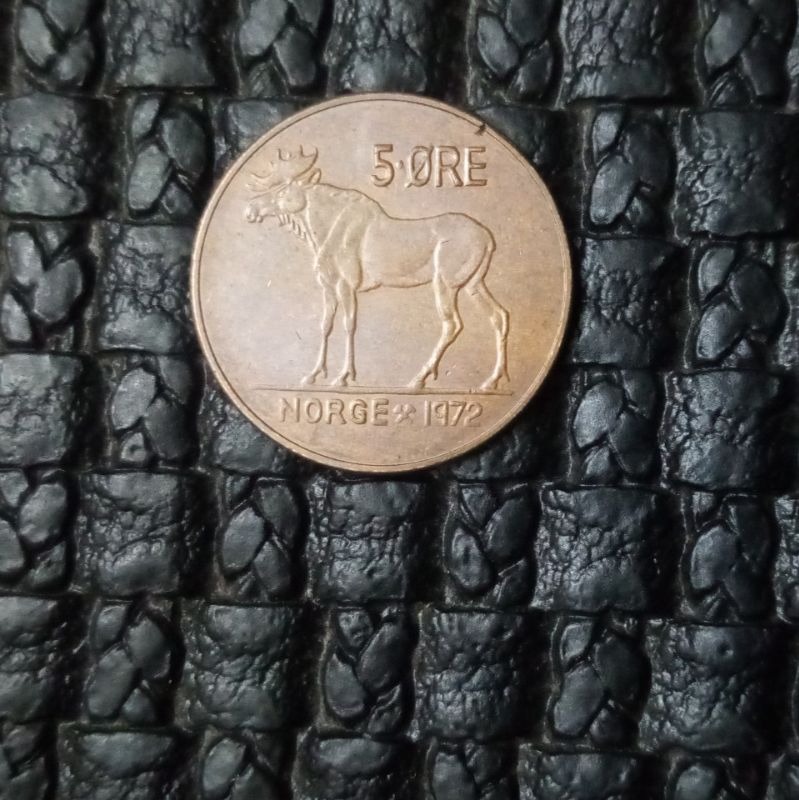سکه 5 اوره نروژ 1972