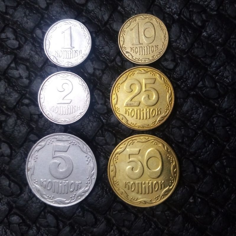 6سکه کوپیکا متفاوت اوکراین