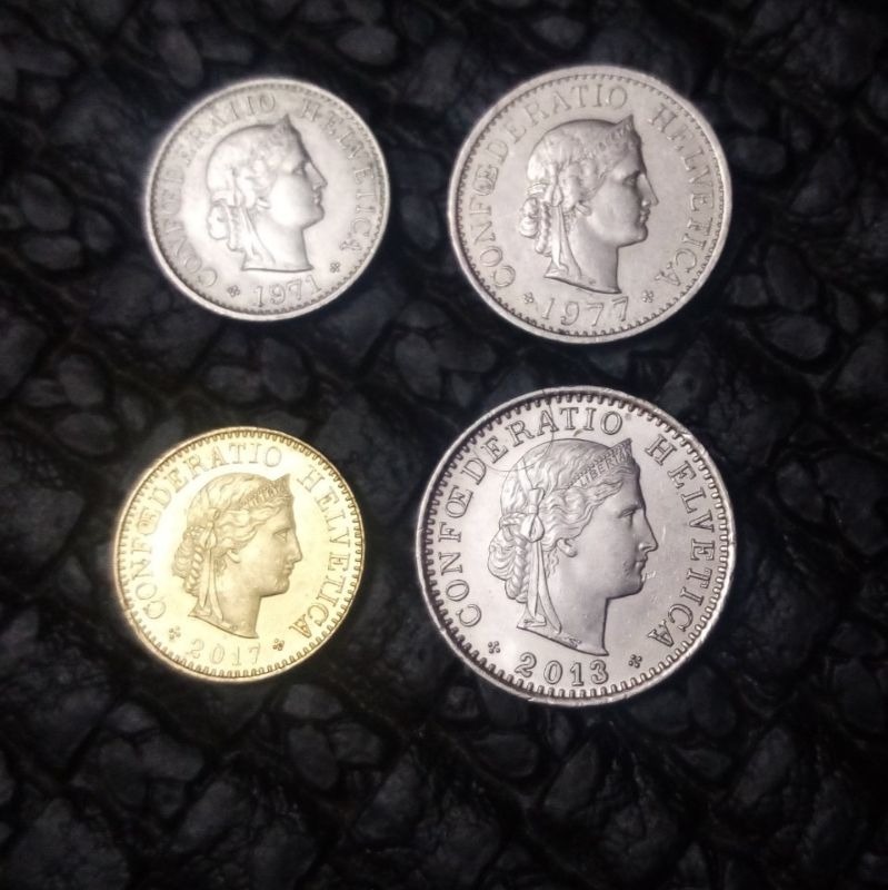 4سکه راپن کشور سوئیس