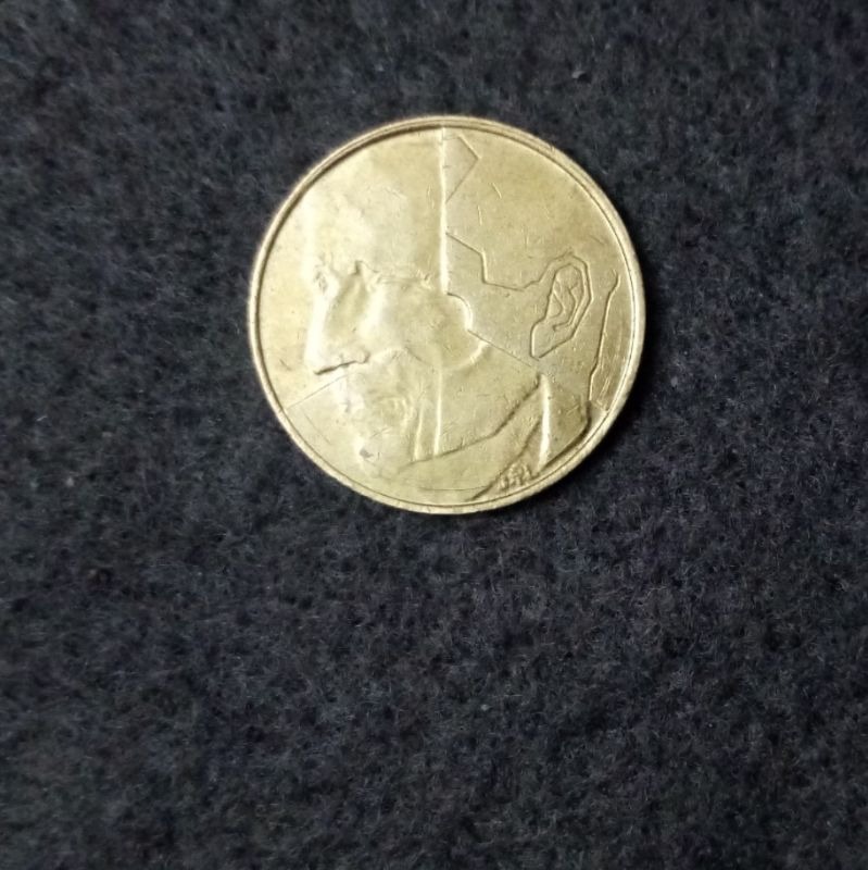 سکه 5 فرانک بلژیک 1988