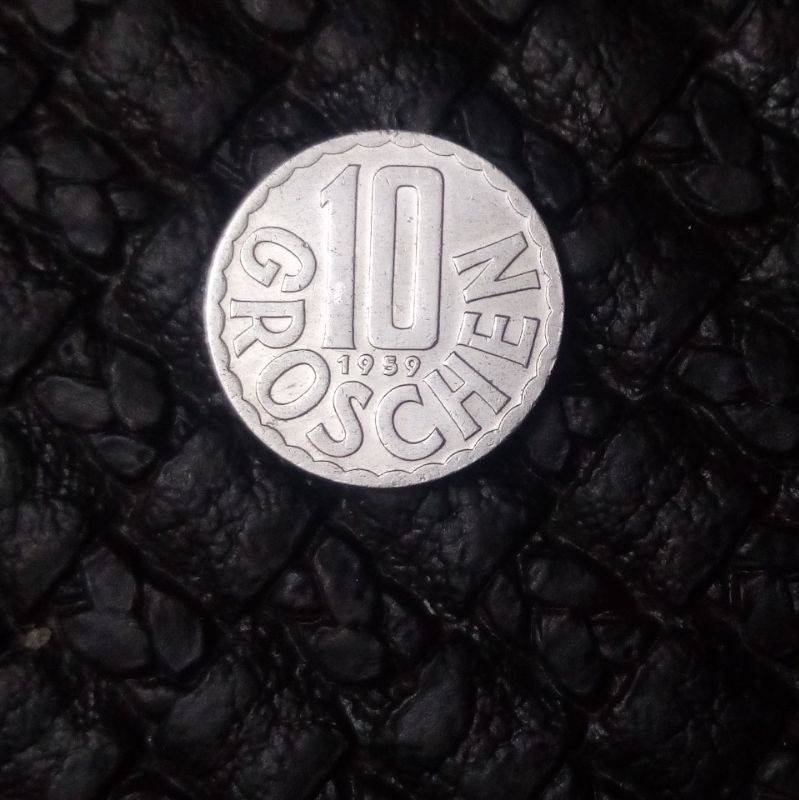 سکه آلومینیم 10گروشن اتریش 1959
