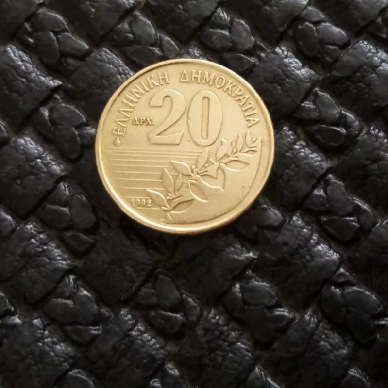 سکه 20دراخما یونان 1992