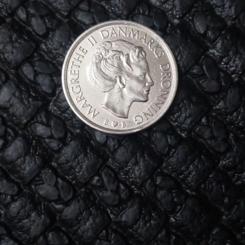 سکه 1 کرون دانمارک_1980