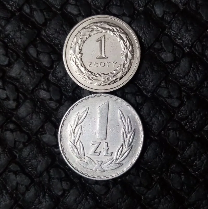 2سکه 1 زلوتی متفاوت لهستان