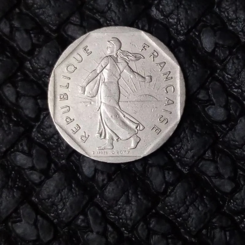 سکه 2فرانک فرانسه_1980