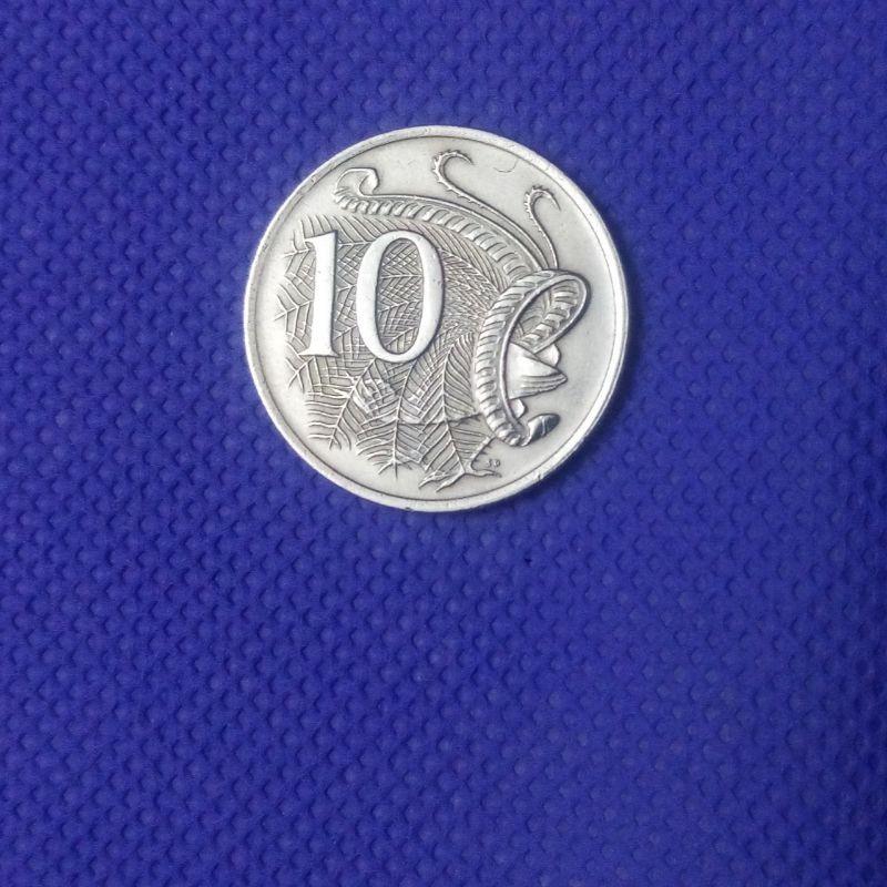 سکه 10 سنت استرالیا 1976