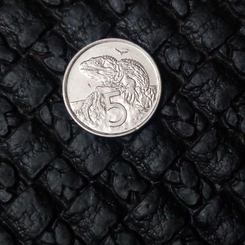 سکه 5سنت نیوزیلند_2001