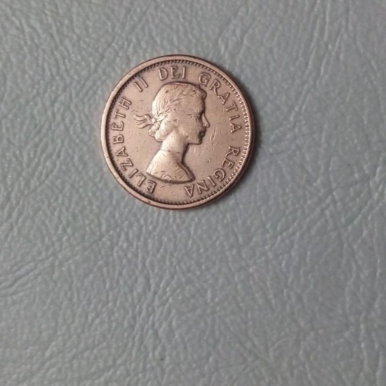 سکه 1سنت کانادا 1962