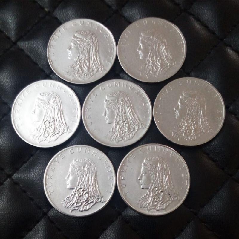 7سکه 50 کروش ترکیه