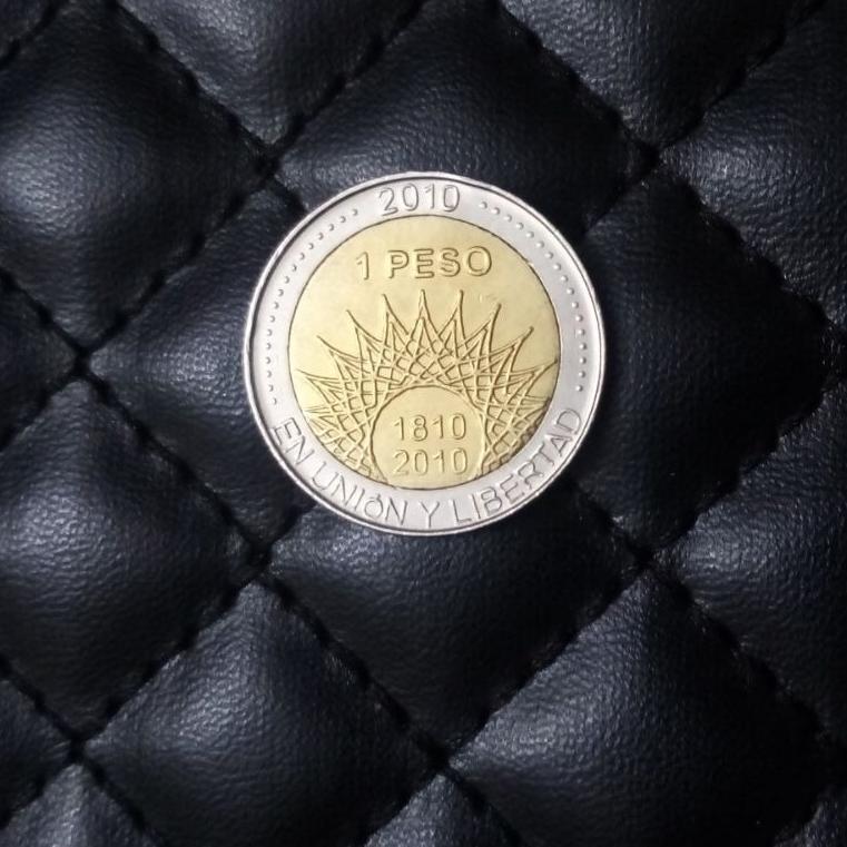سکه یادبودی 1پزو __2010