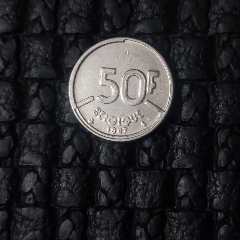 سکه 50فرانک بلژیک__1987