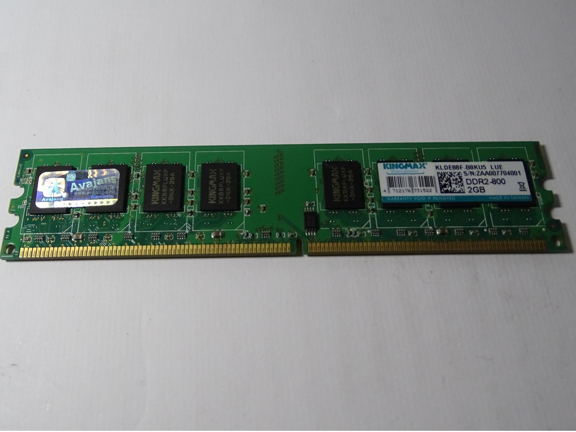 رم کینگ مکس Kingmax 2GB DDR2 800