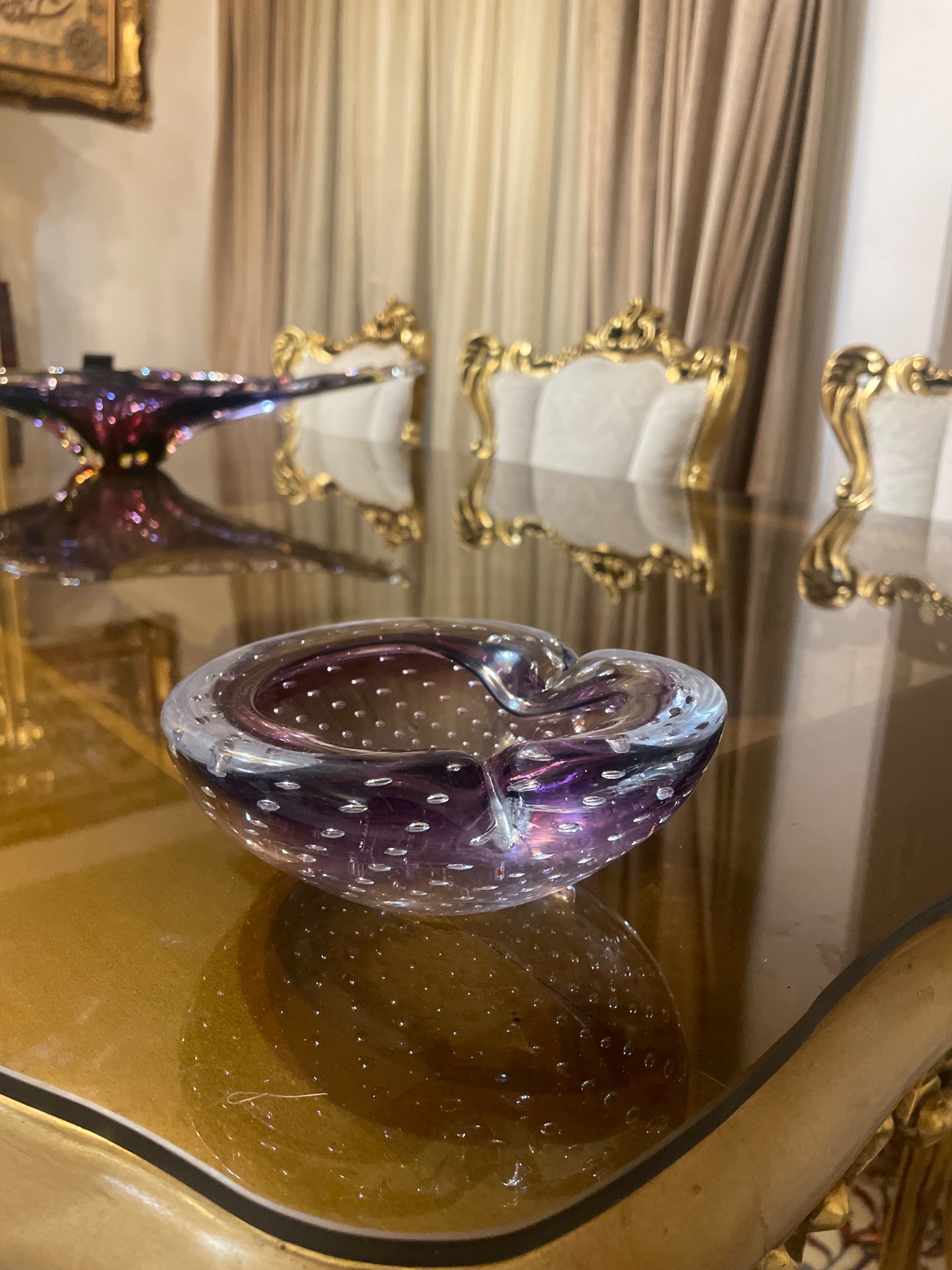 زیرسیگاری کریستال سوئدی