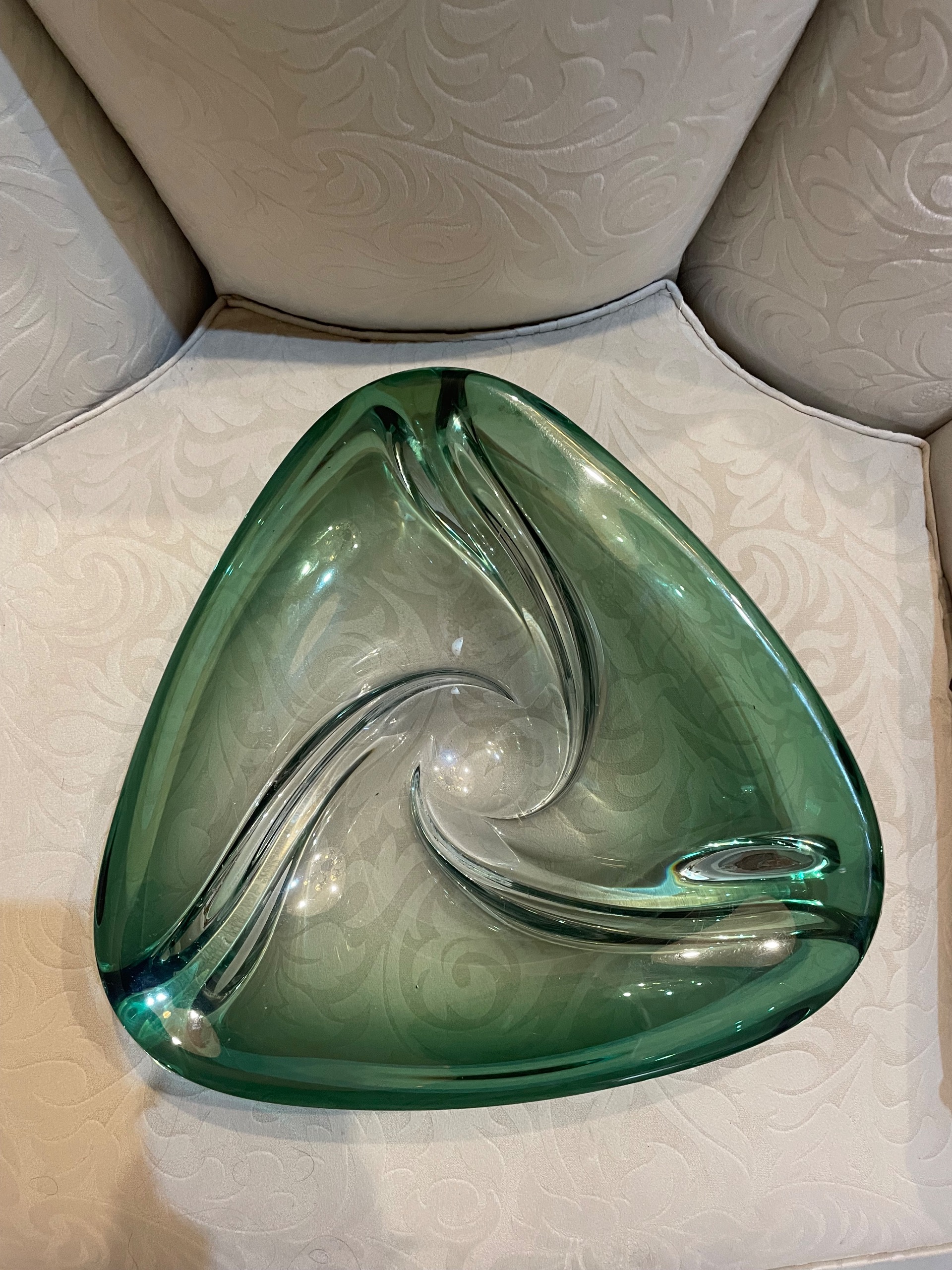 ظرف شیرینی خوری کریستالی سنت لمبرت بلژیک