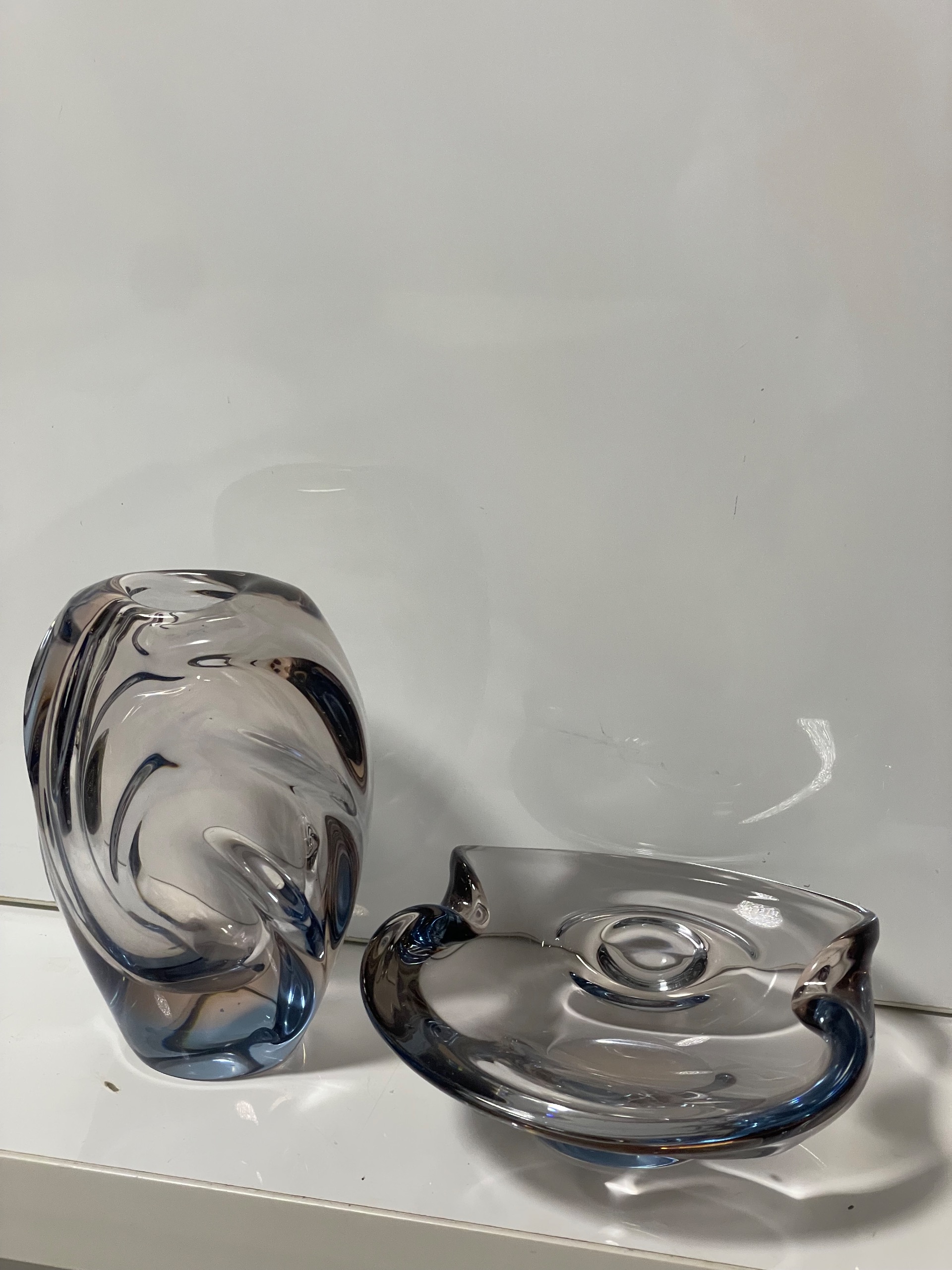 ست vase bowl کریستال چک