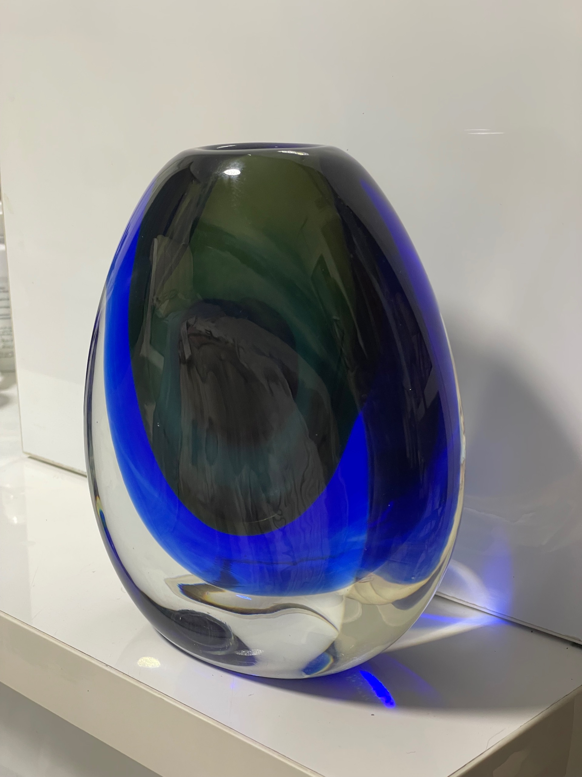 گلدان کریستال کلکسیونی Vladimir Mika 1969