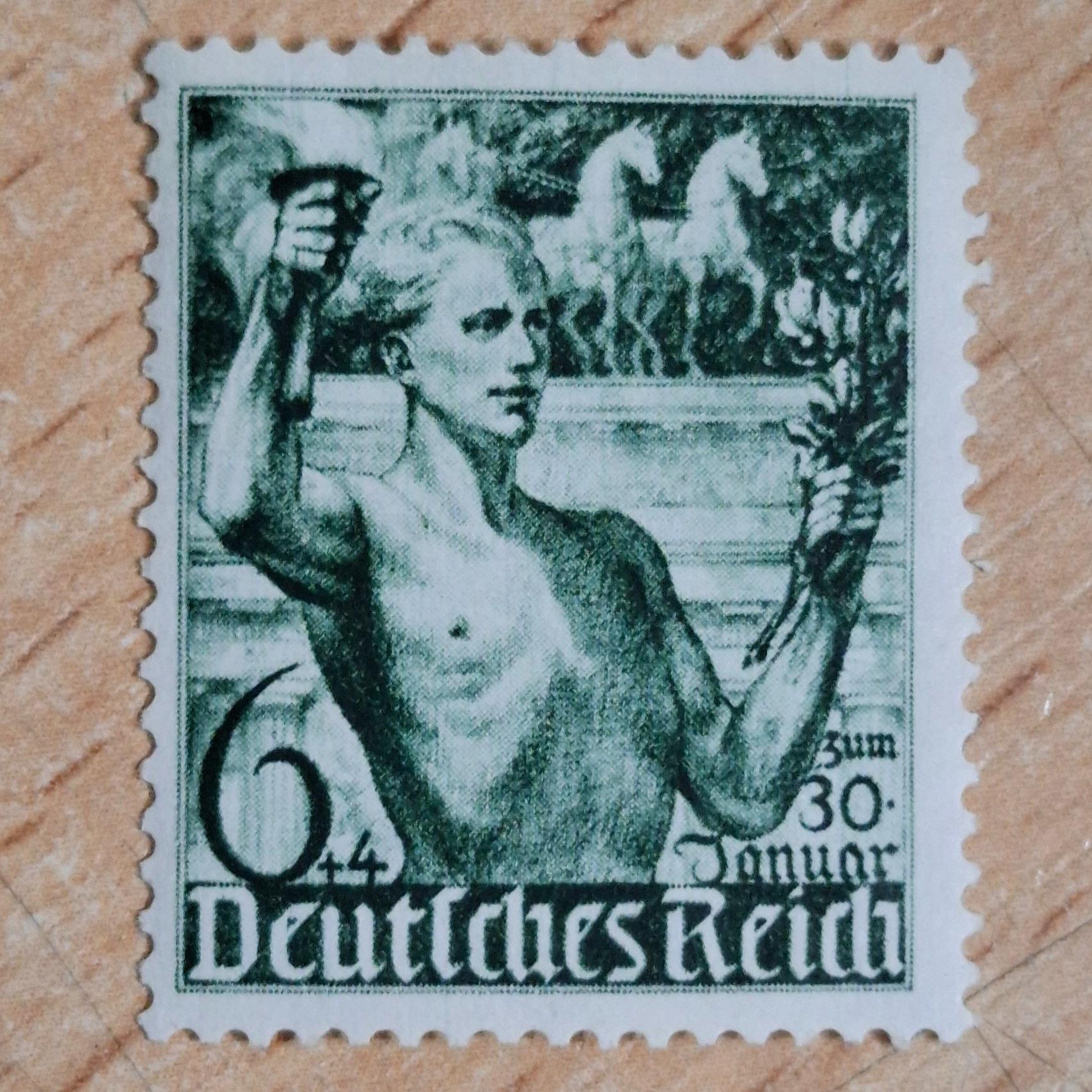 تمبر ارزشمند و کمیاب آلمان نازی و رایش دوره هیتلر