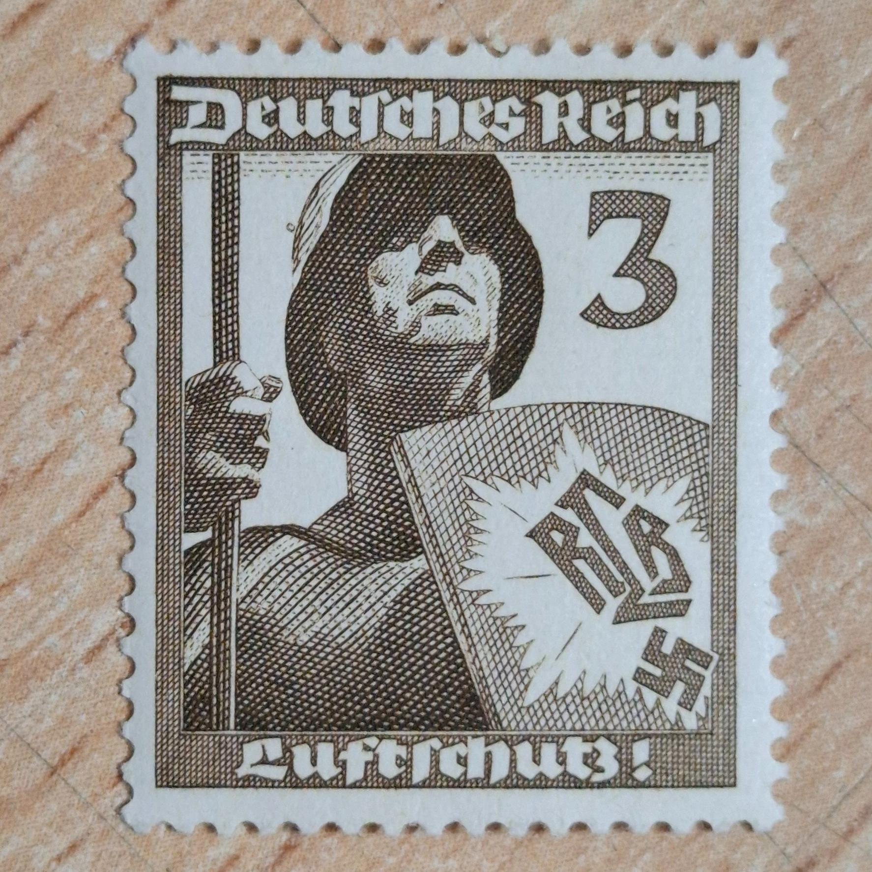 تمبر ارزشمند آلمان نازی و رایش دوره هیتلر