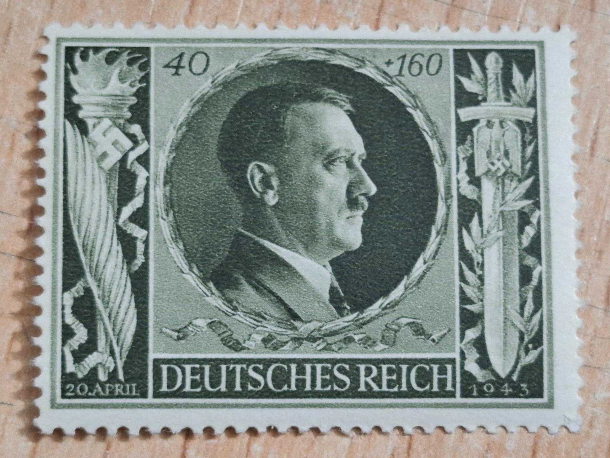 تمبر ارزشمند آلمان نازی و رایش دوره هیتلر