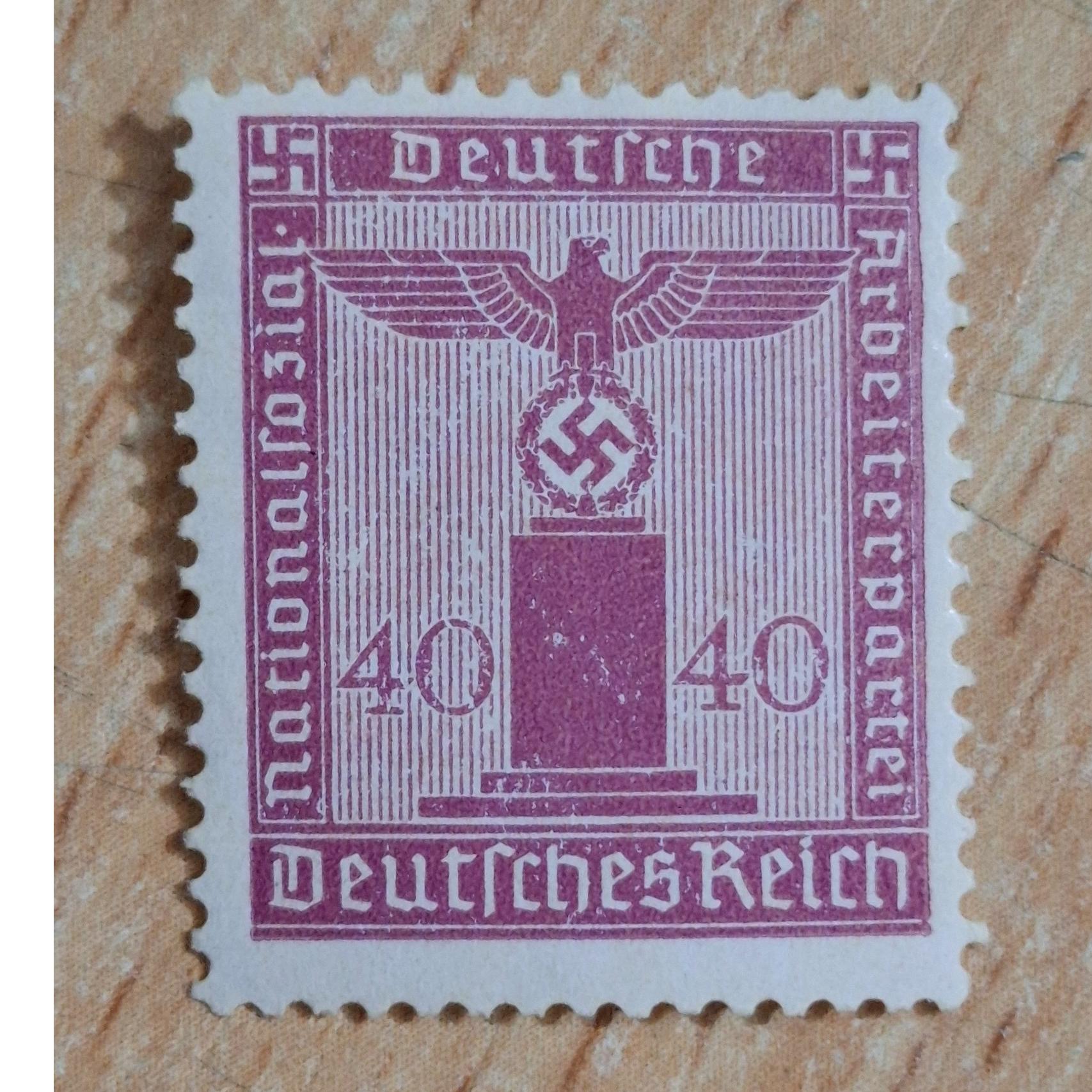 تمبر ارزشمند آلمان نازی و رایش دوره هیتلر