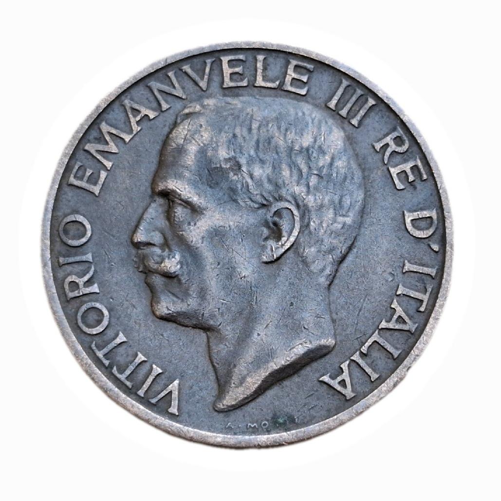سکه 10 سنتیمی امانوئل سوم ایتالیا 1924
