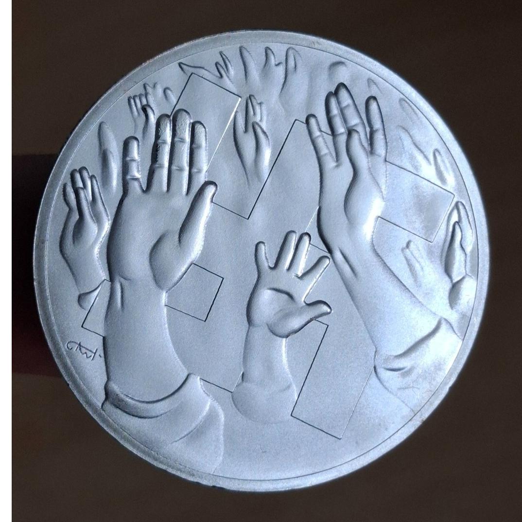 مدال یا سکه یادبود پیشوا هیتلر و آلمان رایش نازی